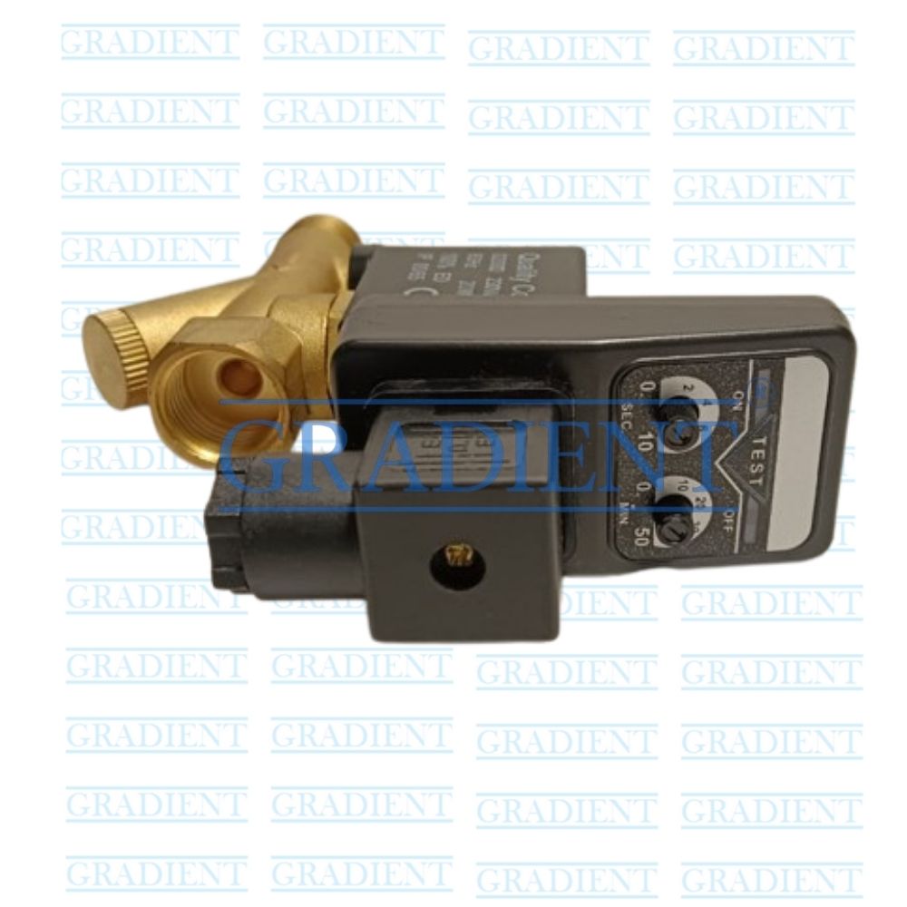 Gradient Auto Drain Valve ADV 1 – Compact Electric Drain Valve for Air Compressor